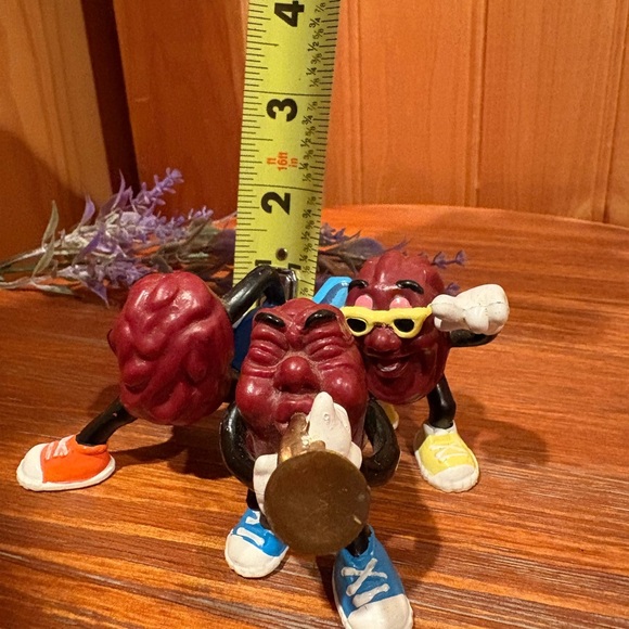 1988 vintage California Raisins PVC figurines - Picture 5 of 6